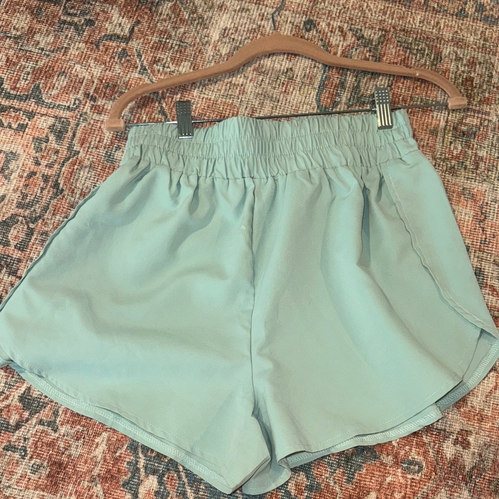SHEIN Sky Blue Athletic Shorts